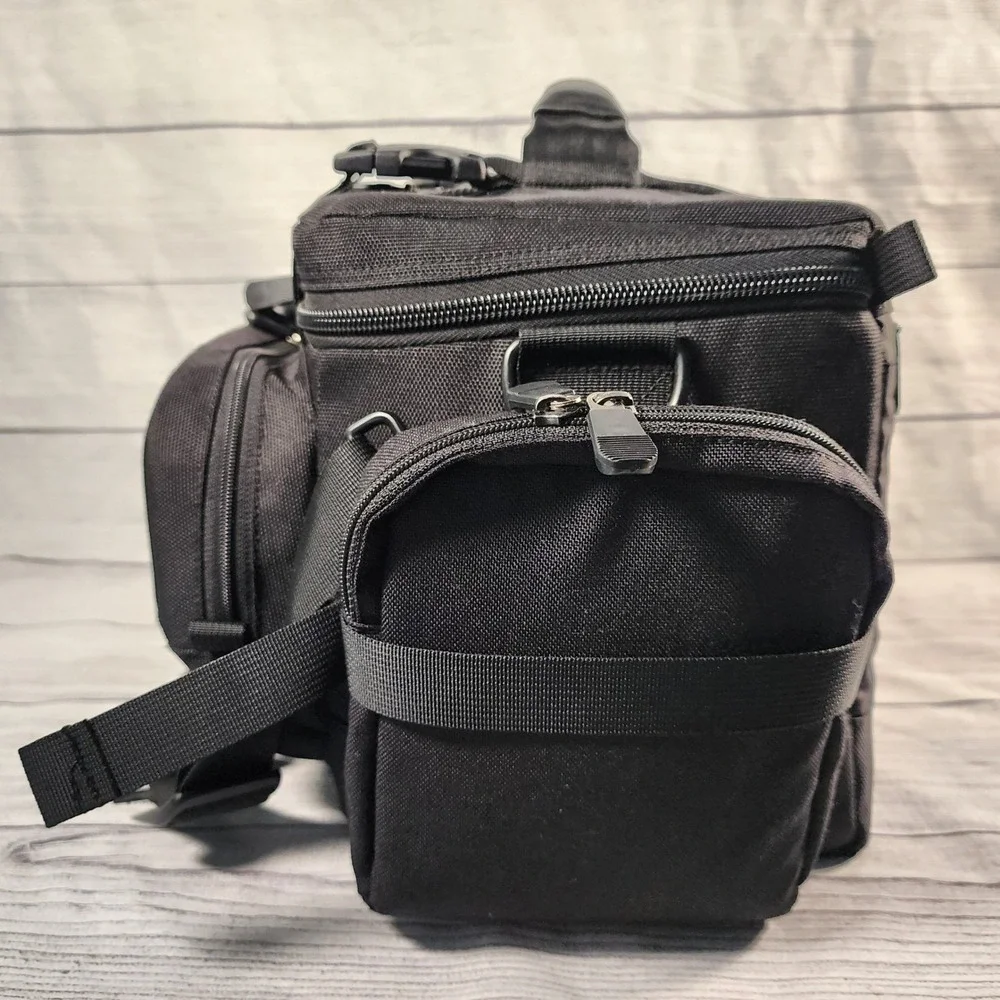 Lowepro Compact AW Camera Bag Black Shoulder Gadget Bag with All Weather Cover